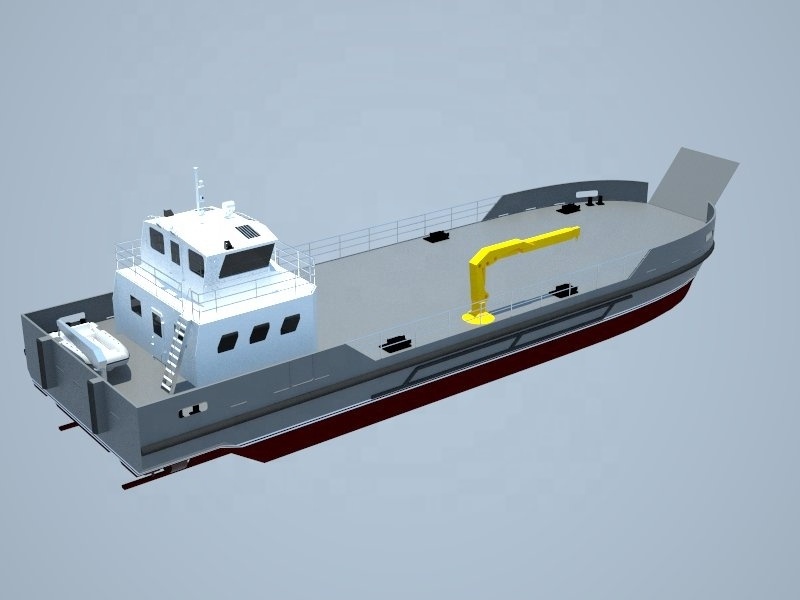 Grandsea 32m Steel LCT type River and Sea Coastal Small Mini Oil Tanker Ship for sale