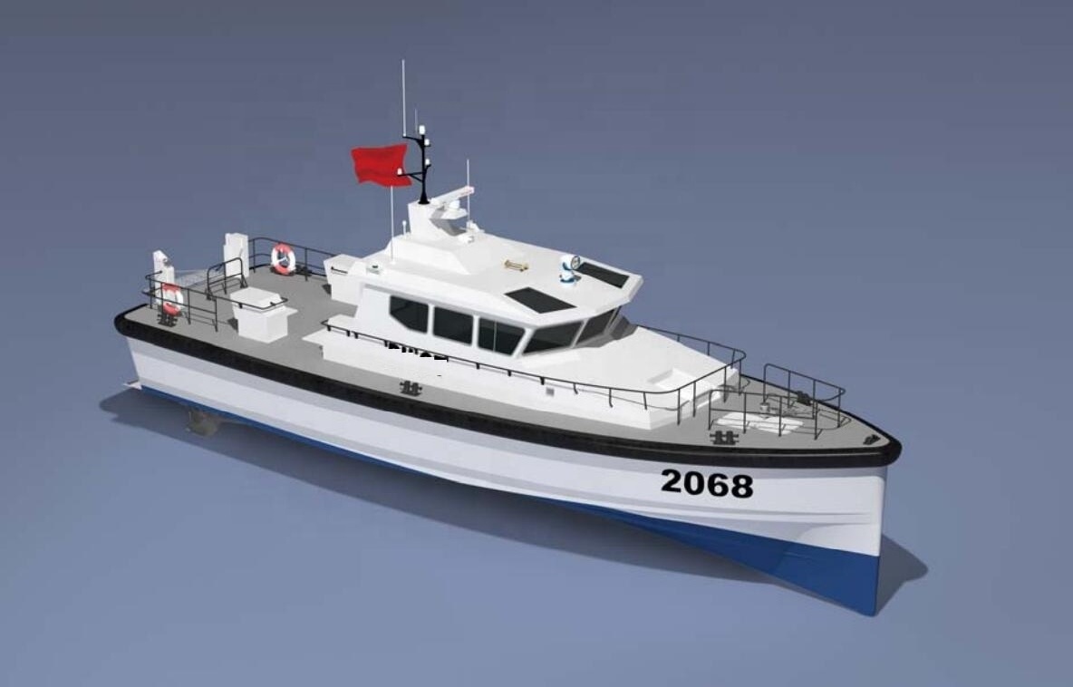 Grandsea 21m FRP Law enforcement and coast guard boat for sale philippines