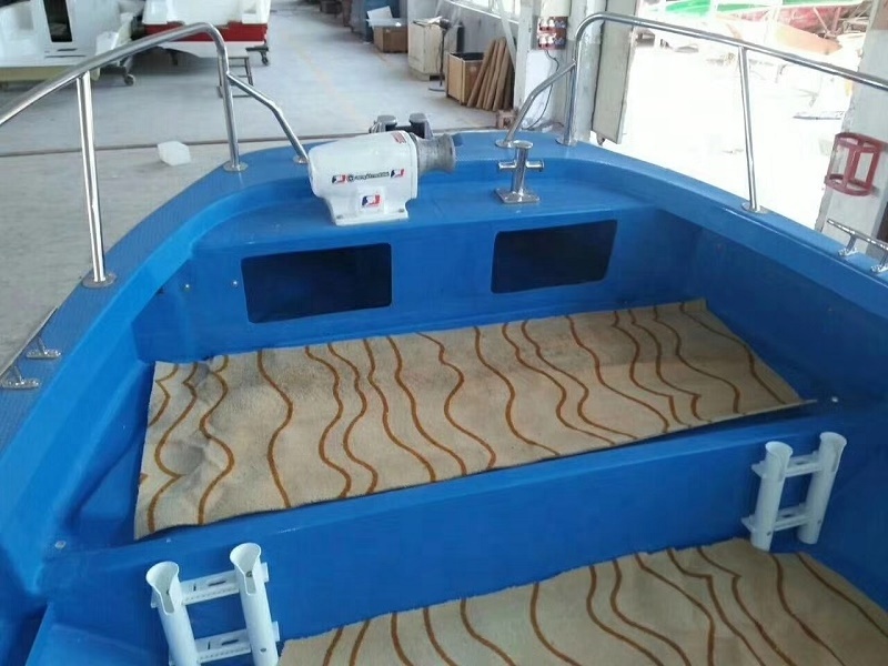 9.6m Fiberglass Panga Fishing vessel boat for sale