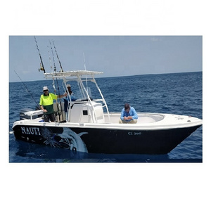 7.2m fiberglass center console boat for sale