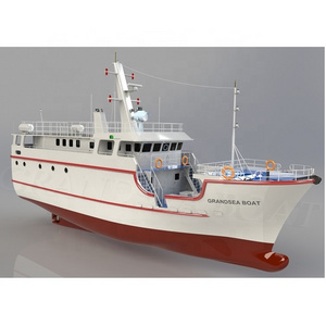 Grandsea 85ft/26m fishing steel boat customized work ship for sale tuna boat with freezer