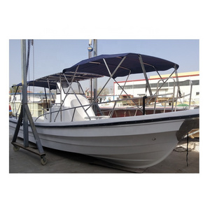 26ft Fiberglass Panga Fishing Canopy boat for sale