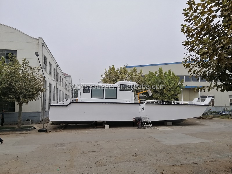 16m landing craft fishing aluminum boat for sale