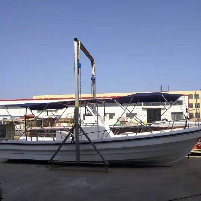 26ft Fiberglass Panga Fishing Canopy boat for sale