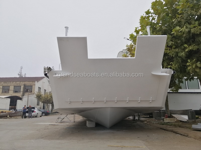 16m landing craft fishing aluminum boat for sale