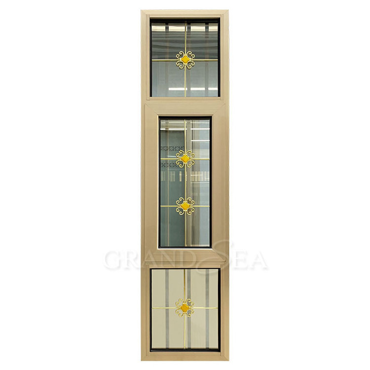 Hot Explosions Design High Quality Hardware Accessories Black Aluminum Alloy Double Open Casement Window fenster