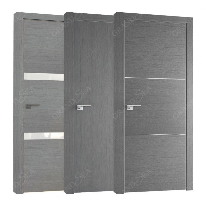 Cheap Price Customized Modern Waterproof Internal Bedroom Wpc MDF Interior Doors Skin Wood Door