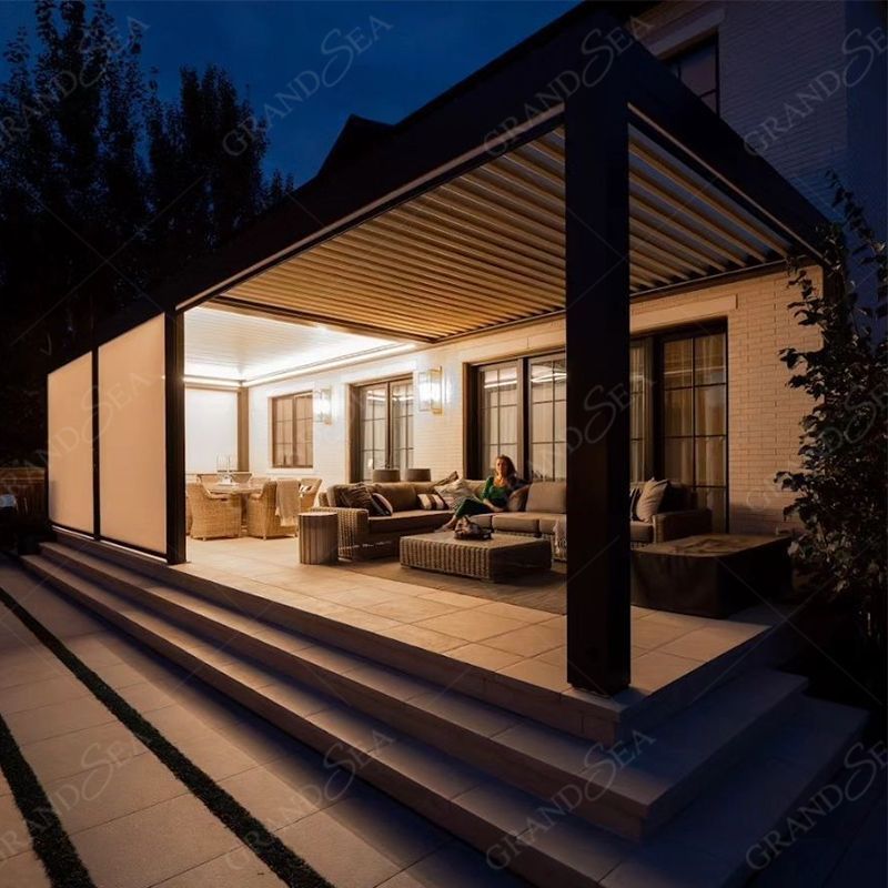 Wooden Veranda Turkey Pergola Awning Prefabricated-Pergola Pergola Roofing Material