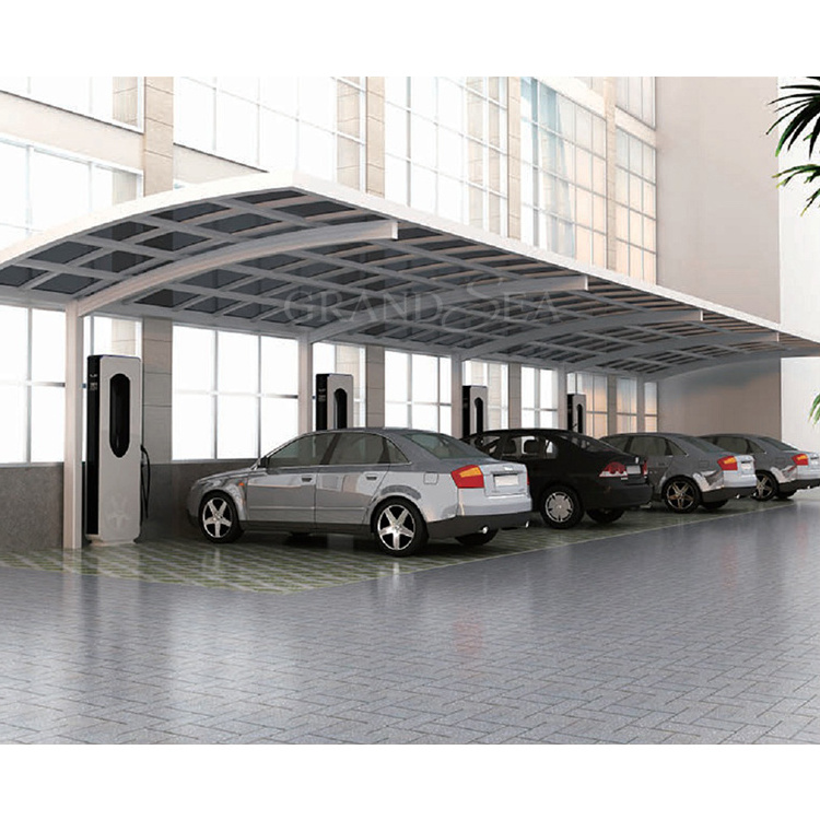 Factory price Single car cover shelter ten carport double shed Aluminium carport for car parking garage canopy