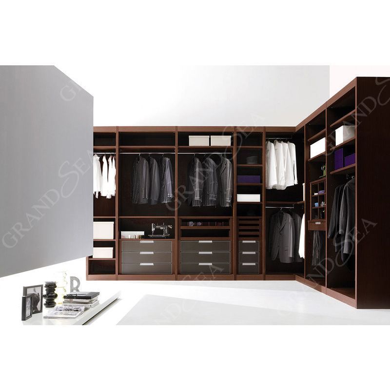 l Shape Modern Bed Room Wardrobe Closet With Dressing Table Cabinet Guangzhou Bedroom Furniture Home Furniture Wooden