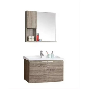 Modern style bathroom vanity cabinets with light for home/hotel