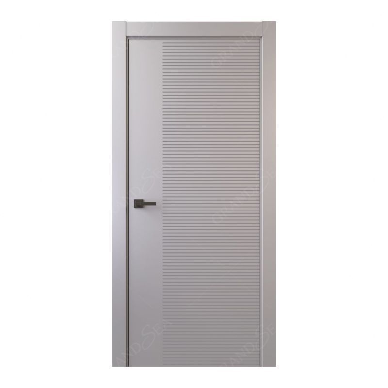 Grandsea High Quality Apartment Interior Solid Wood Single Swing Front Door Italian Modern Style Solid Wood Pivot Door