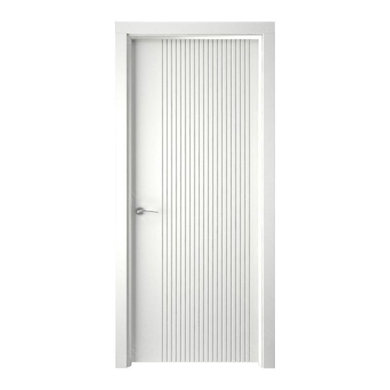 Grandsea High Quality Apartment Interior Solid Wood Single Swing Front Door Italian Modern Style Solid Wood Pivot Door