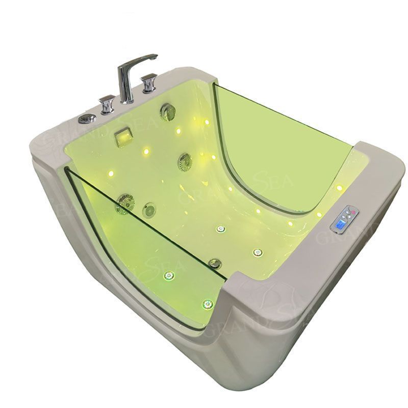 Water Temperature Adjustment Comfortable Baby Bubble Spa Bathtub Multifunctional Massage Newborn Bath Tub