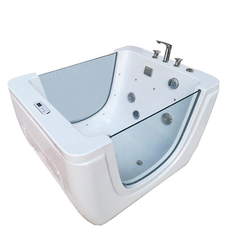 Water Temperature Adjustment Comfortable Baby Bubble Spa Bathtub Multifunctional Massage Newborn Bath Tub