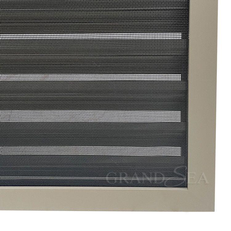 Anti-Rusted Exterior Security Aluminium Louver Windows with Fly Screen Interior Metal Adjustable Louver Window For Bathroom