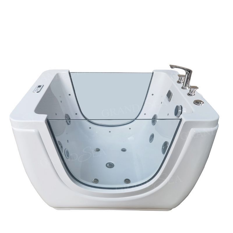 Water Temperature Adjustment Comfortable Baby Bubble Spa Bathtub Multifunctional Massage Newborn Bath Tub