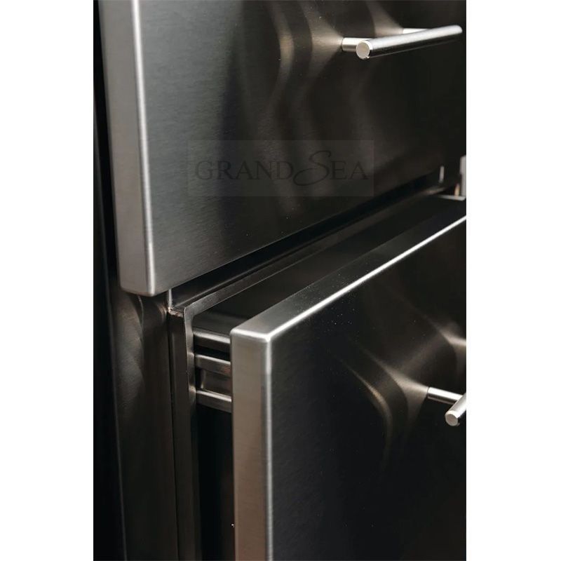 New Design Outdoor Simple Style Stainless Steel pantry kitchen cabinet Free Combination cabinet kitchen