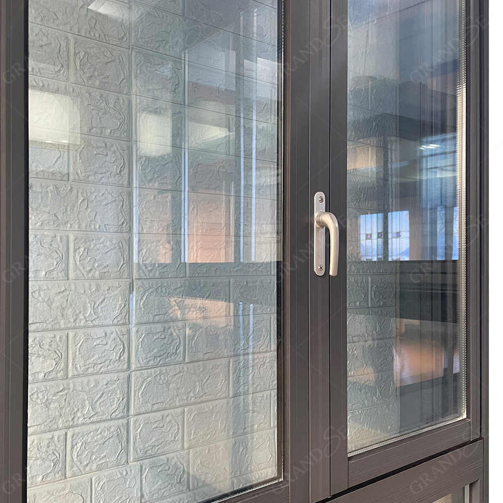 Cheap Price Customized Aluminum Double Glazed Soundproof Folding Windows For Sale Aluminum Glass Folding Windows