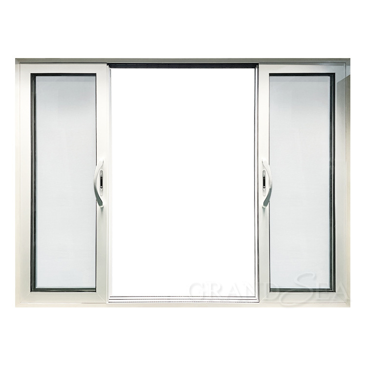 Factory price exterior thermal break heavy duty aluminium glass sliding doors and windows designs