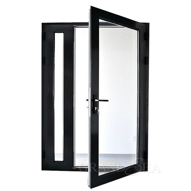 Restaurant kitchen double acting swing door exterior door left swing 32x80