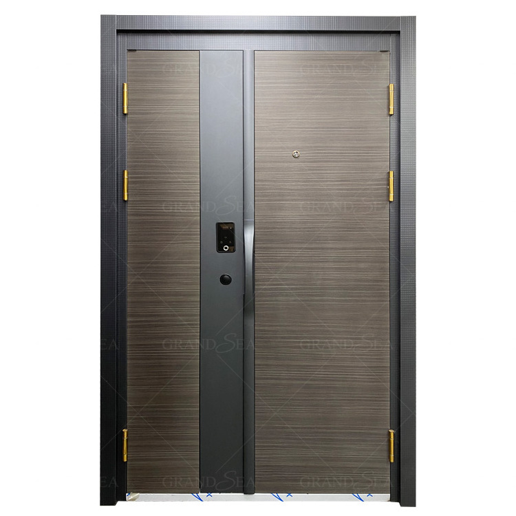 High quality  steel security main door design stainless steel refrigerator french door