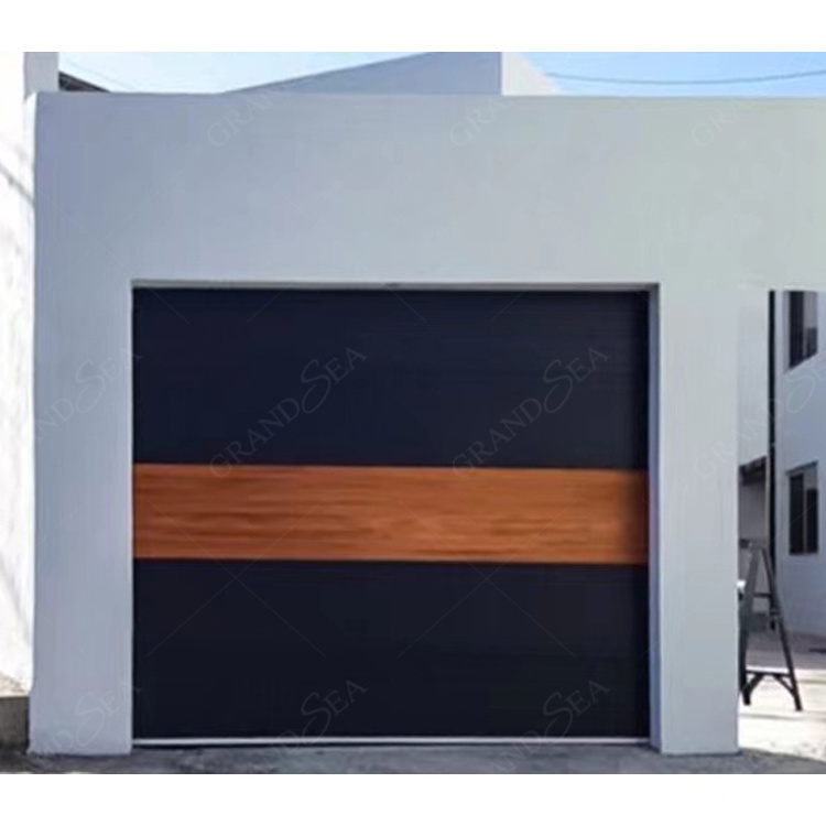 Clear glass garage with motor garage door skins modern garage doors  rolling door