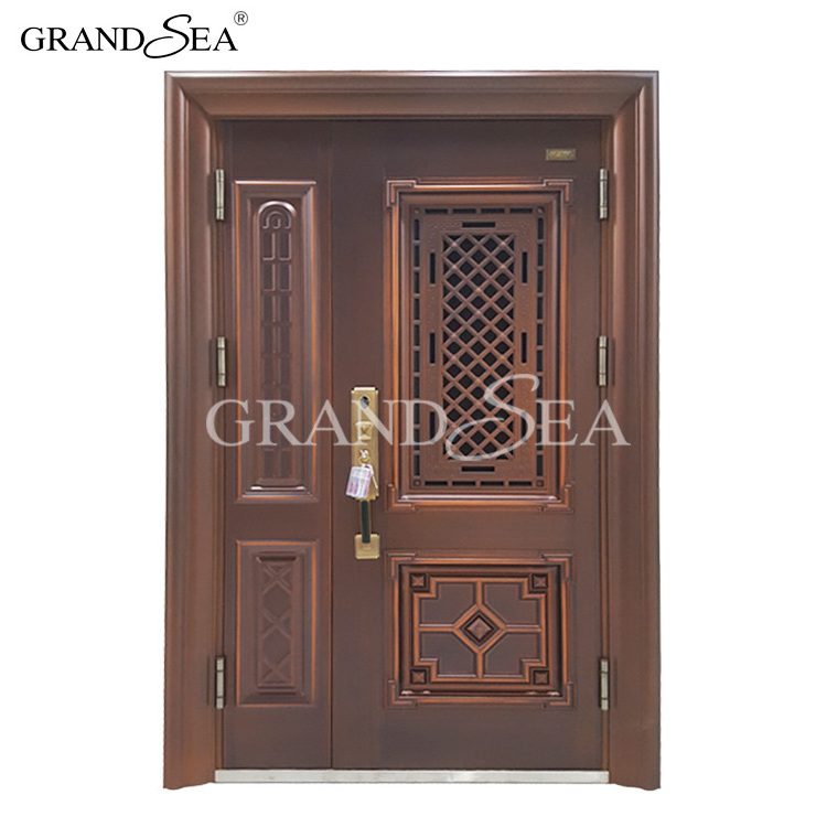 Modern Burglar Proof Elegant Security Mon&son High Quality Special Design Steel Door