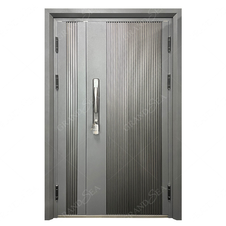 House Main Gate Designs Cast Aluminum Design High Quality Steel Security Door Made In Foshan Manufacturer