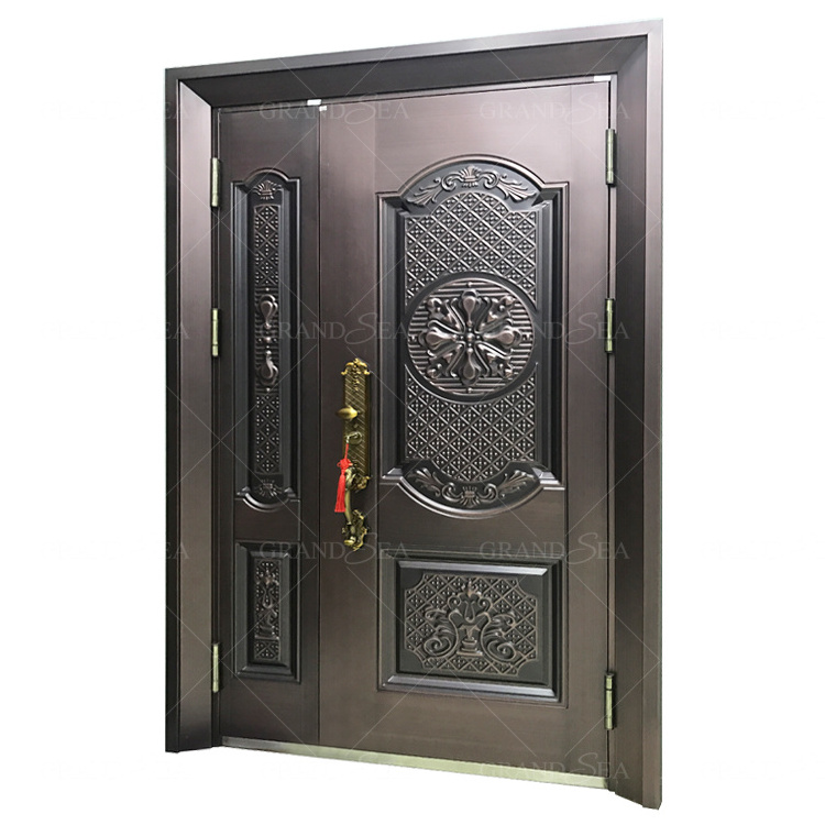 Hot sale burglar proof high security mon son ghana steel door