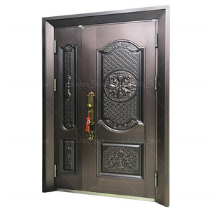 Hot sale burglar proof high security mon son ghana steel door