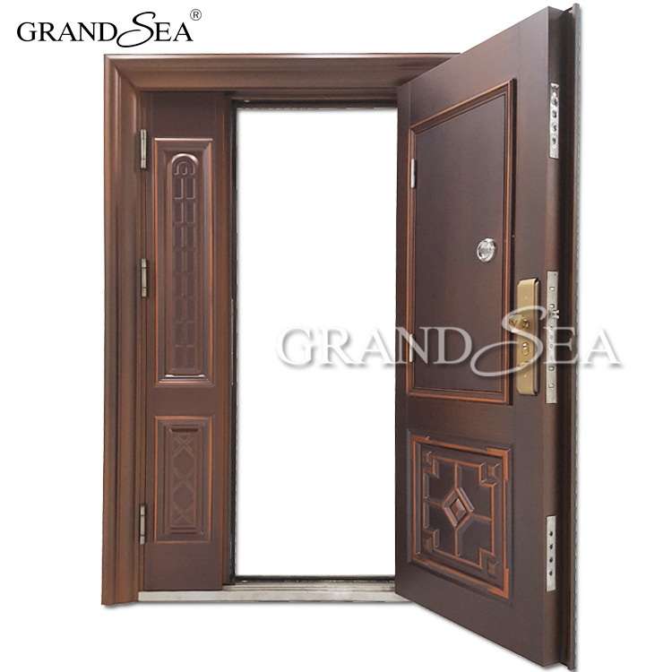 Modern Burglar Proof Elegant Security Mon&son High Quality Special Design Steel Door