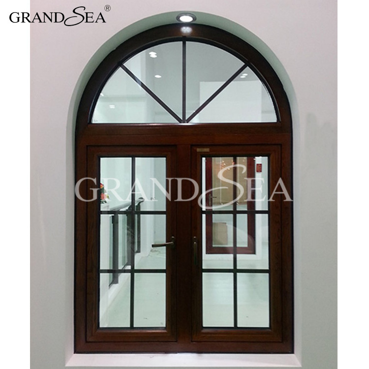 french window models aluminum arched  top casement window  arch casement windows