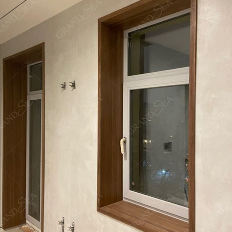 48 x 60 36 x 72 Customized PVC Casement Window Double Glazed PVC Casement Windows For Living Room