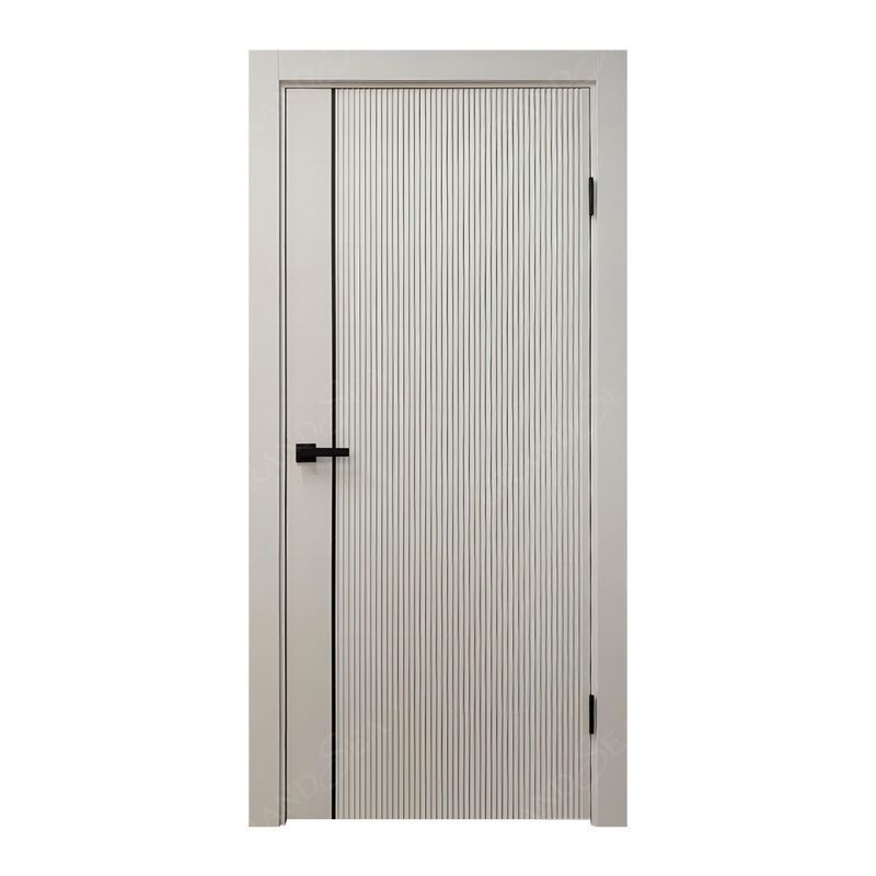 2024 New Design Solid Wood Casement Front Doors For Home Internal Bedroom Casement Wooden Swing Doors