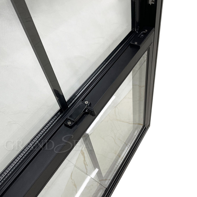 window frame extrusion manufacturer supplying  screen aluminum up down sliding window