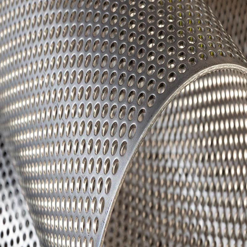 Small hole perforated metal perforated stainless steel sheet perforated metal sheet for fencing