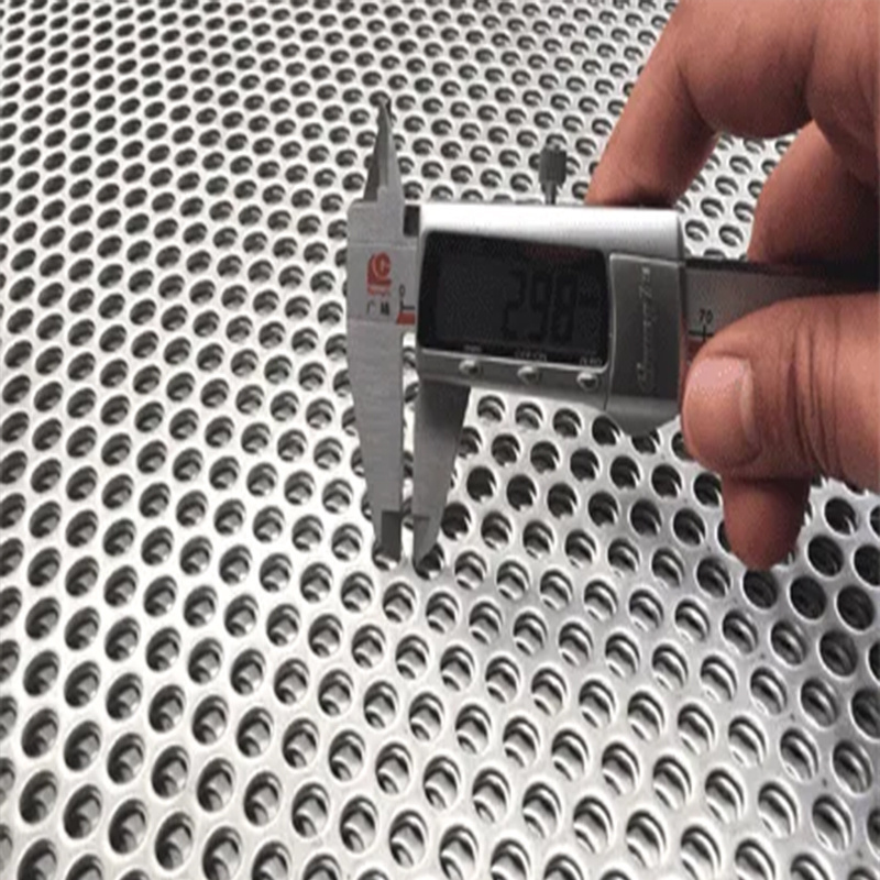 Small hole perforated metal perforated stainless steel sheet perforated metal sheet for fencing