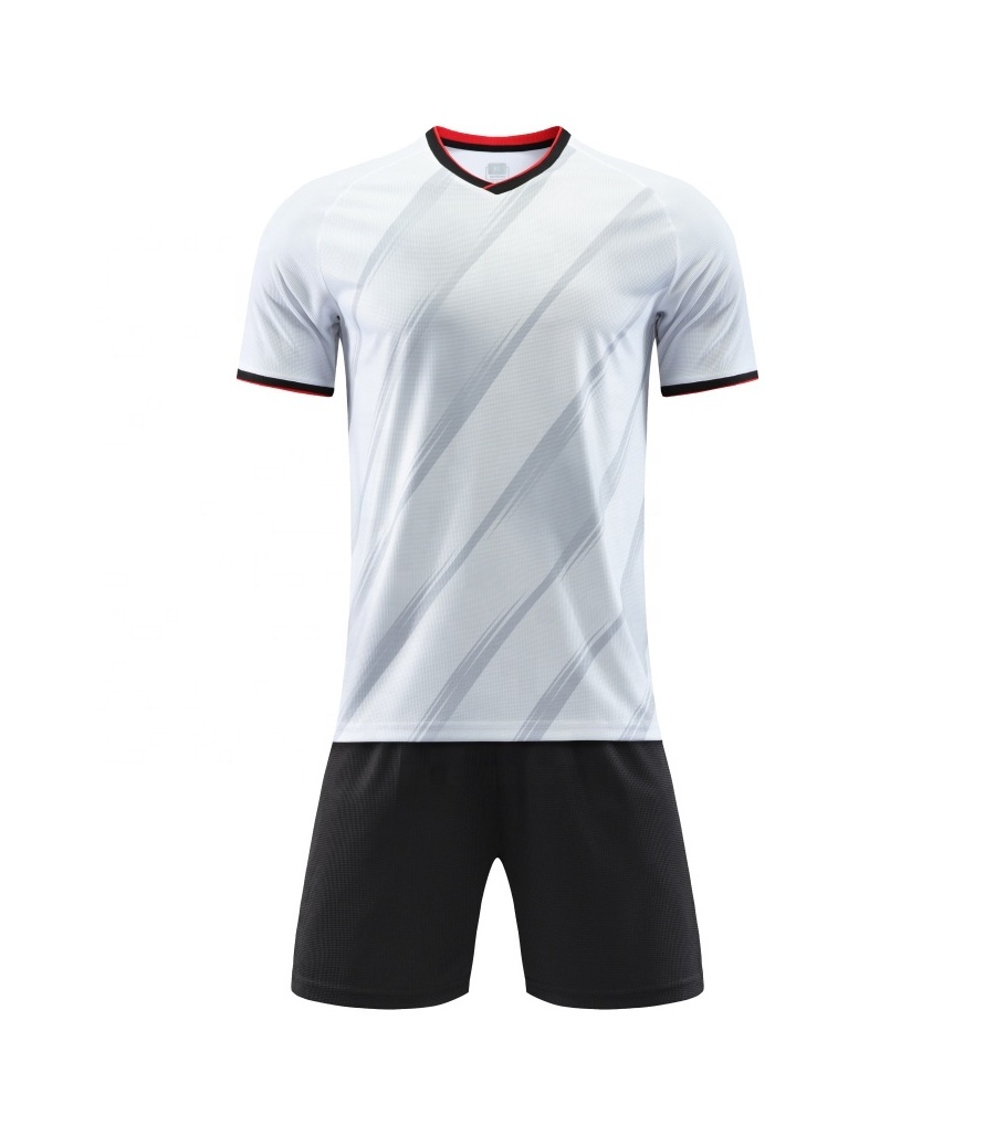 OEM Short Sleeves Breathable Youth Adult Football Shirt Original Grade Soccer Jersey