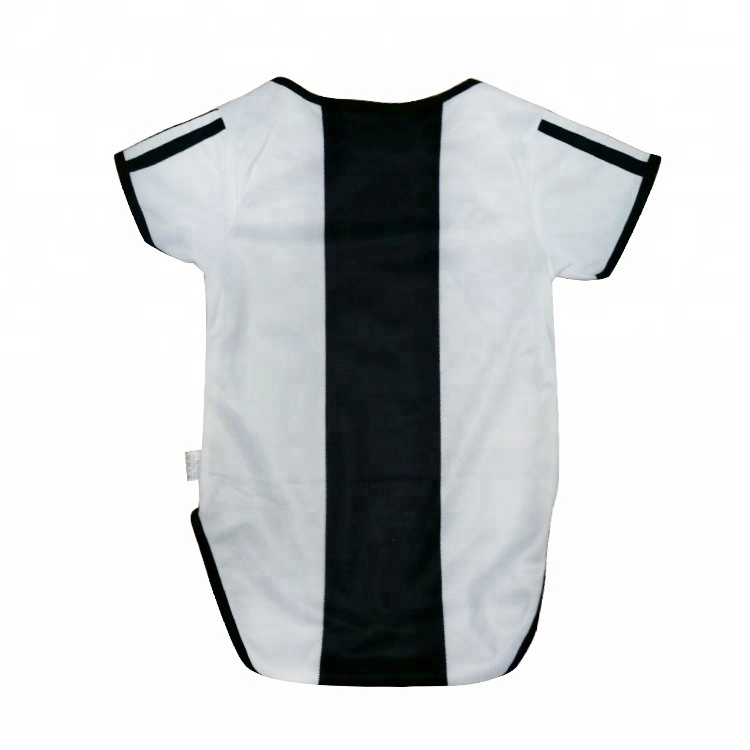 Alibaba jerseys wholesale football club baby romper best quality soccer kids clothes uniform custom sports jersey new model