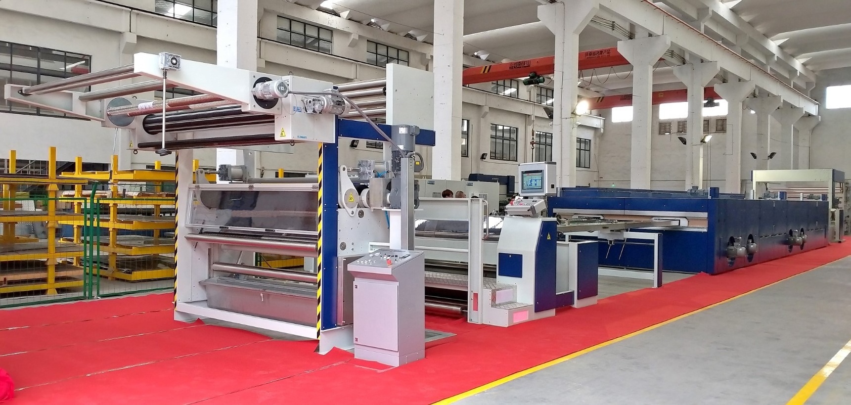 High Efficiency Textile Heat Setting Stenter Finishing Machine Fabric Stenter Machine For Finishing woven fabric&Knitted Fabric