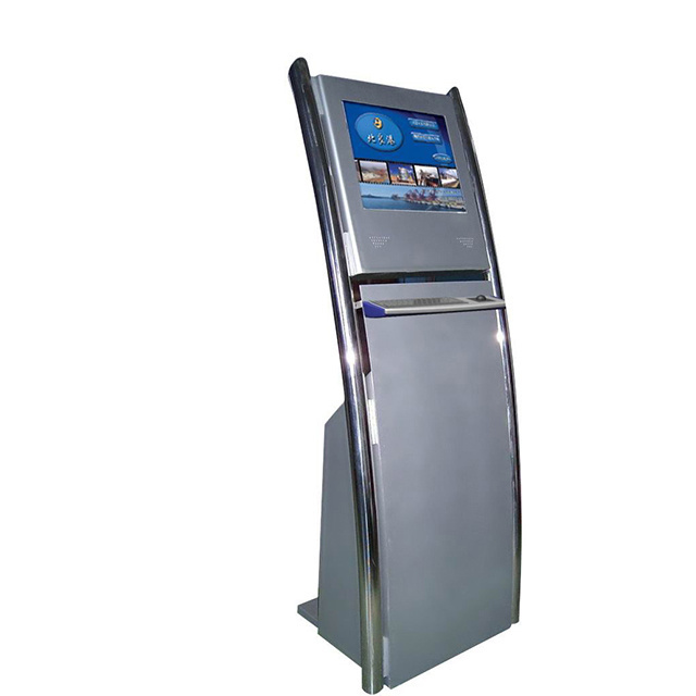 Outdoor touchscreen self-service payment Kiosk Machine with Cash Acceptor and Card Reader, android kiosk hardware