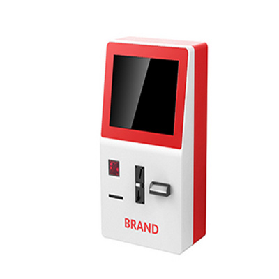 17 Inch Payment Wall Mounted payment kiosk with printer barcode scanner and camera and Bill Acceptor