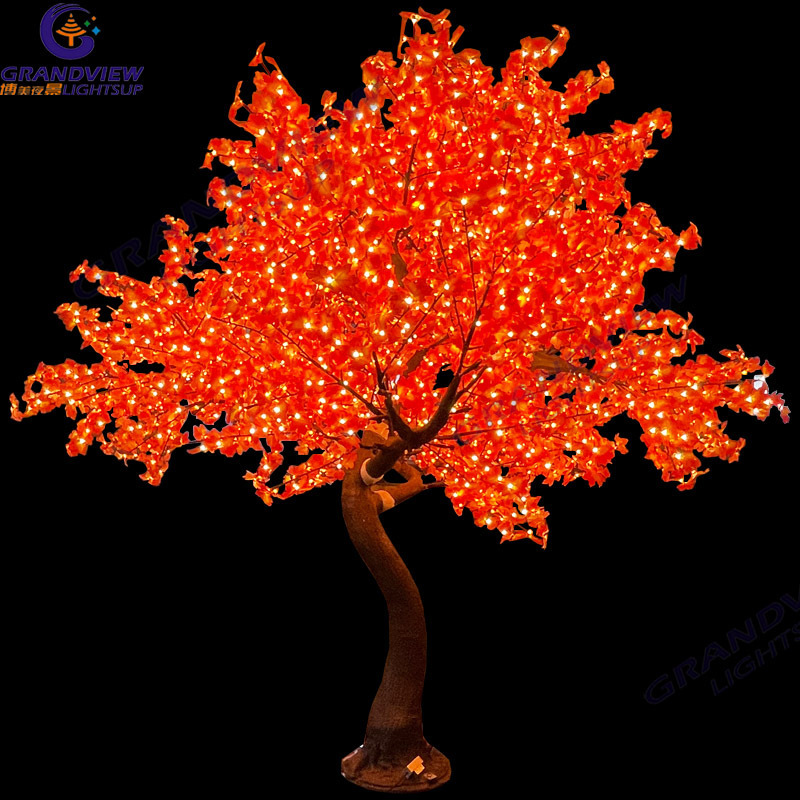 24V Waterproof lighted Artificial maple tree LED Maple Tree Light For outdoor lighting