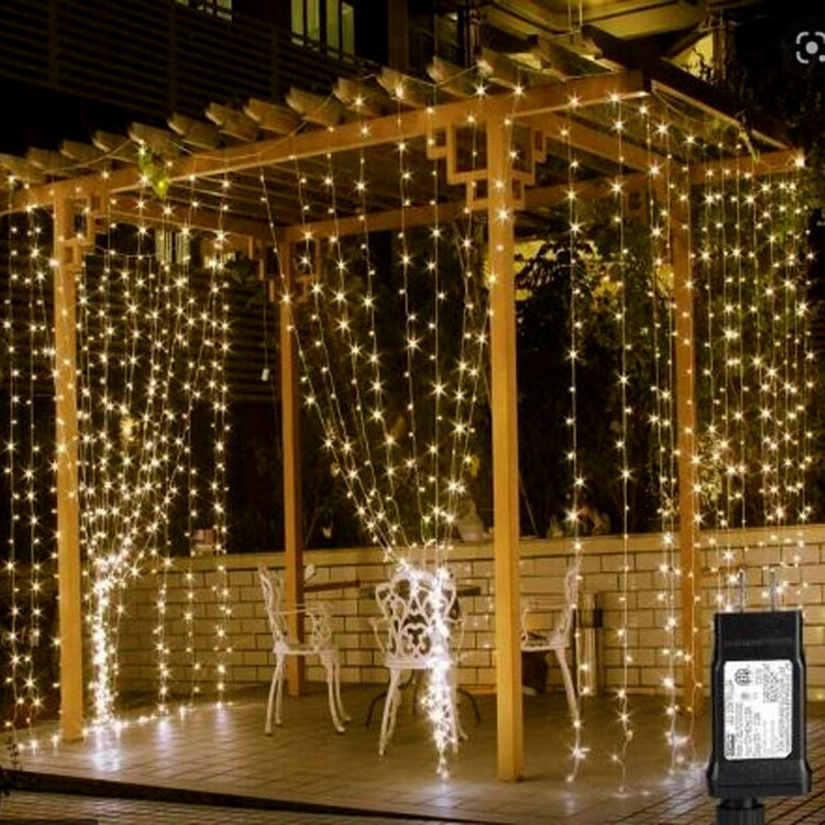 Color changeable led curtain light  customized  flash for Christmas wedding party light curtains