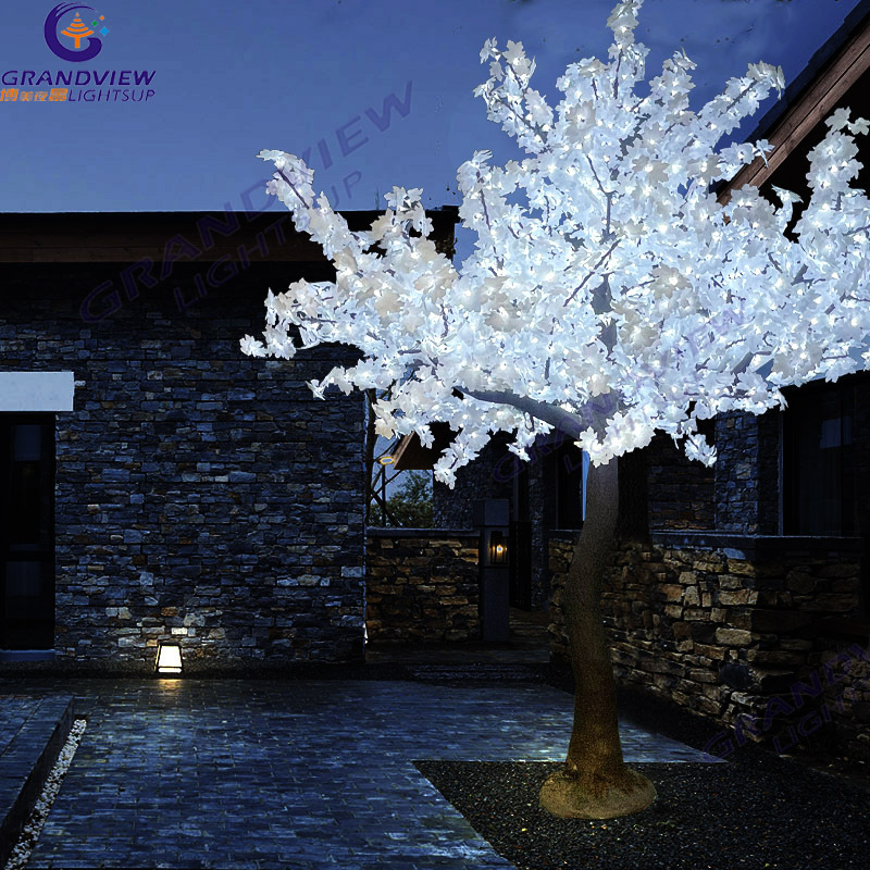 24V Waterproof lighted Artificial maple tree LED Maple Tree Light For outdoor lighting