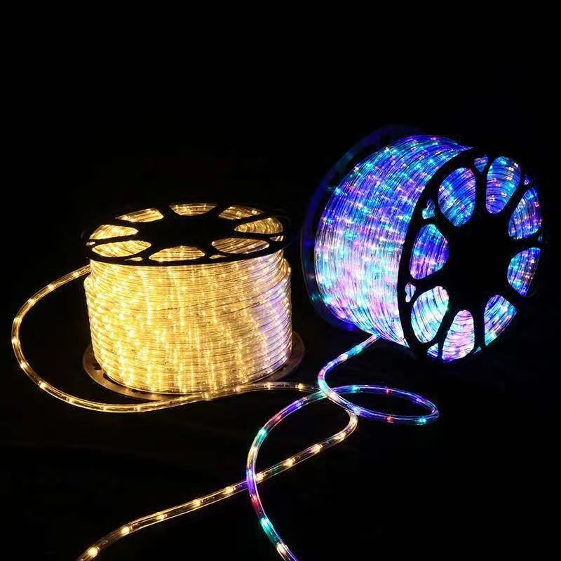 Outdoor 13mm Waterproof Merry Christmas White Color Led Rope Light