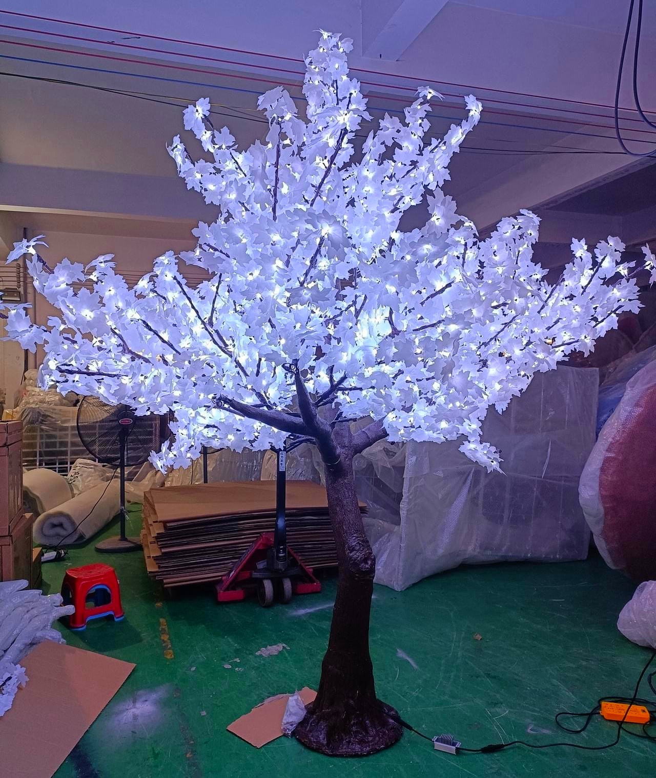 24V Waterproof lighted Artificial maple tree LED Maple Tree Light For outdoor lighting