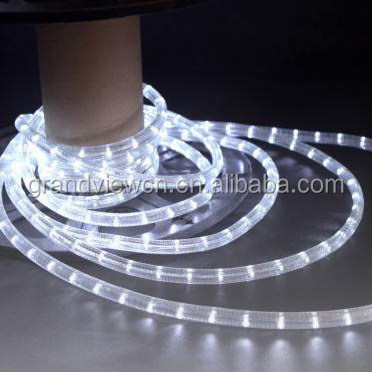 220V/110V Outdoor rope light Round 2 wires 13mm Led Rope Light for christmas decoration