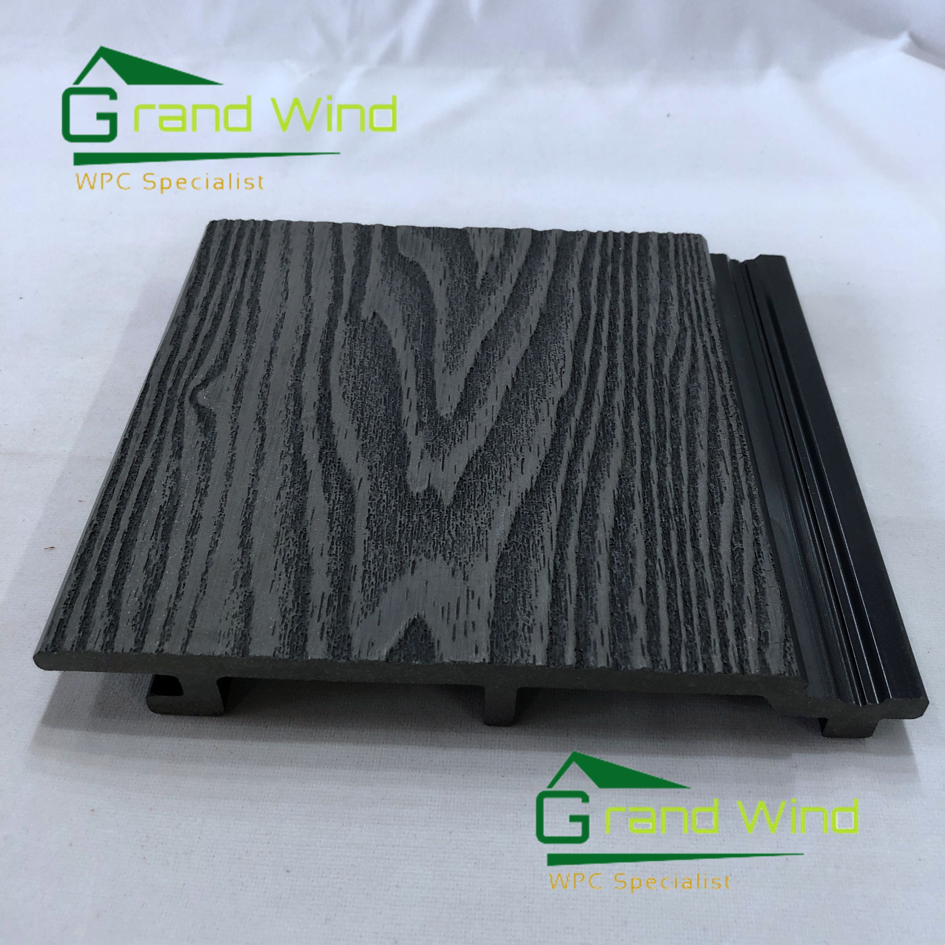 WPC outdoor wall cladding Waterproof wood plastic composite exterior wall cladding